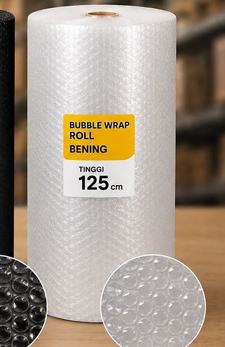 Bubble wrap bening untuk packing